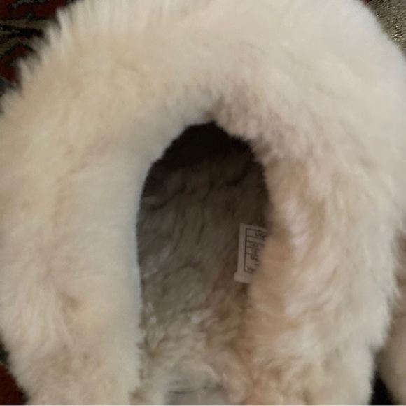 Worn 2x UGG Women’s SCUFFETTE II sz 10 METALLIC SILVER Gorgeous! - Picture 10 of 12